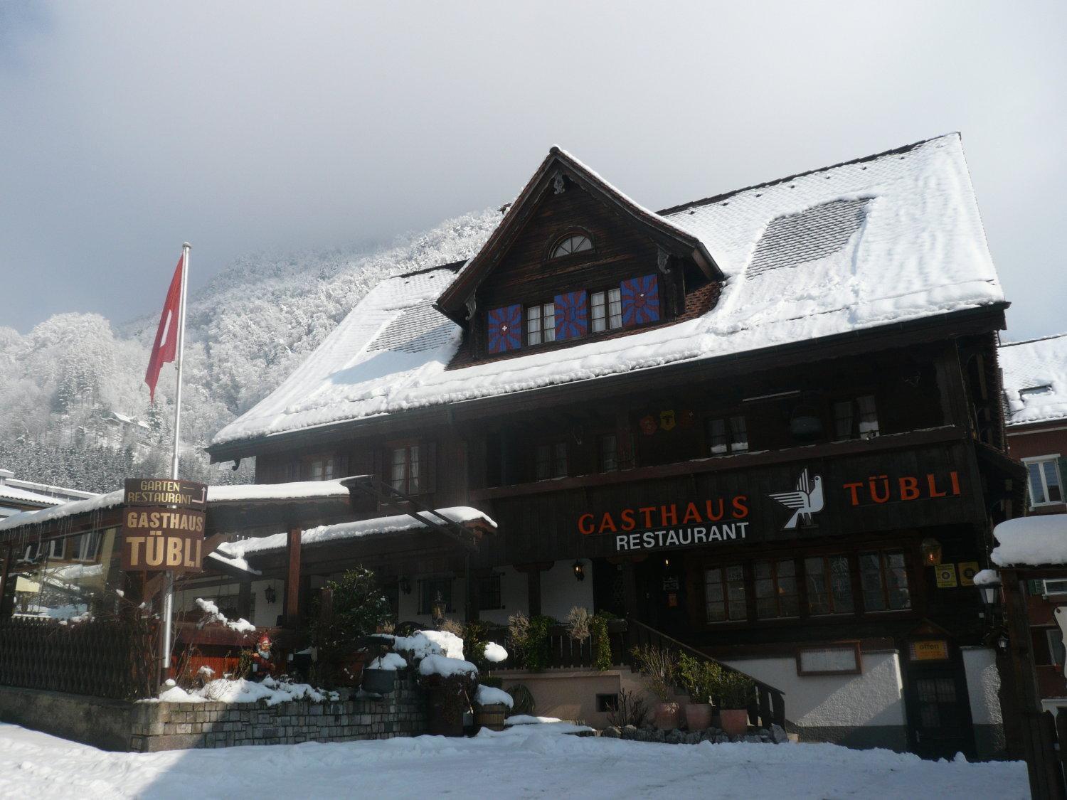 Gasthaus Tübli Gersau Exterior foto
