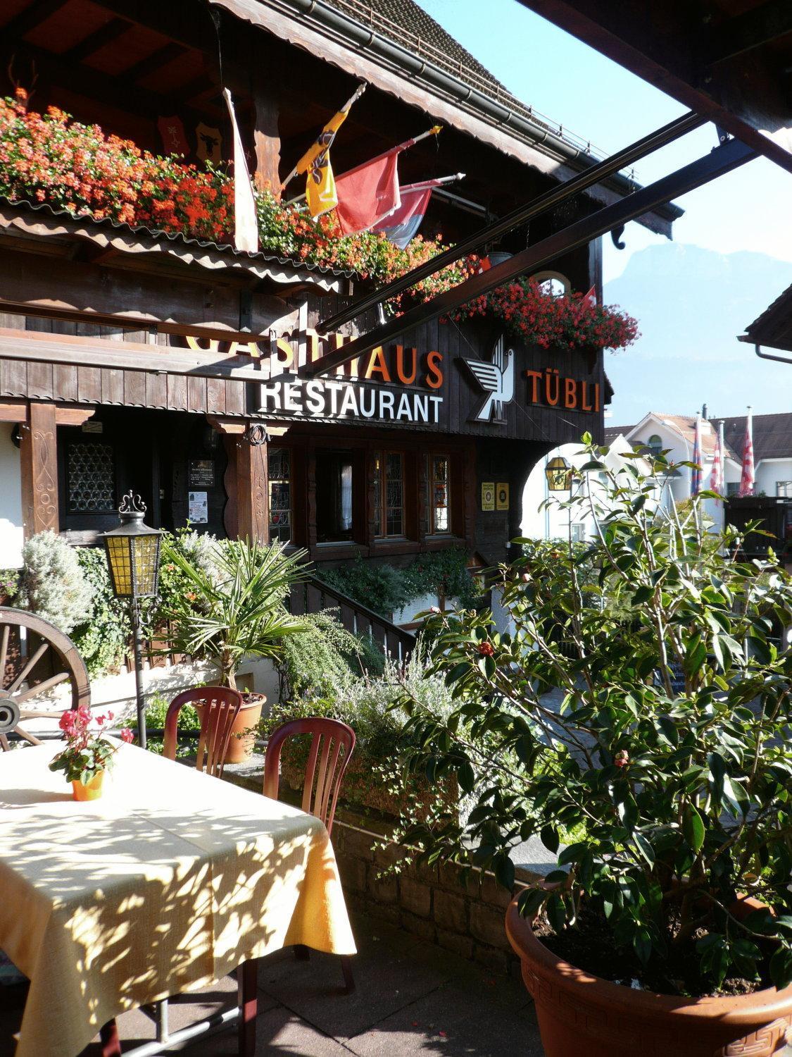 Gasthaus Tübli Gersau Exterior foto